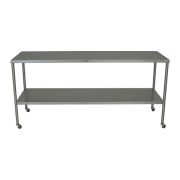 UMF Stainless Steel Instrument Table with Shelf