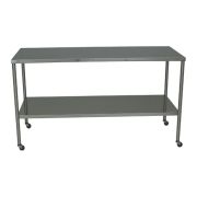 UMF Stainless Steel Instrument Table with Shelf