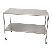 UMF Stainless Steel Instrument Table with Shelf