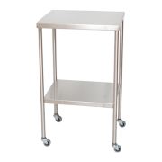 UMF Stainless Steel Instrument Table with Shelf