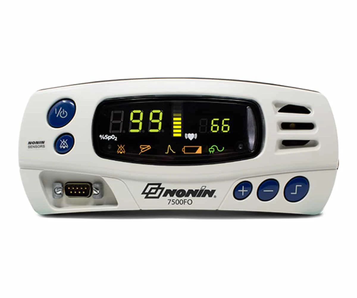 Nonin Model 7500FO Fiber Optic Pulse Oximeter