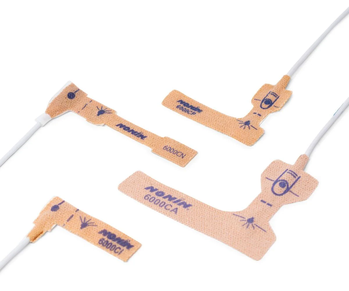 Nonin 6000C Disposable Cloth Pulse Oximetry Sensors