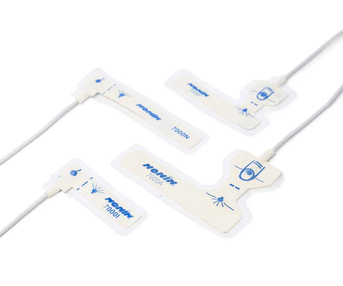 Nonin 7000 Flexi-Form III Disposable Microfoam Pulse Oximetry Sensors