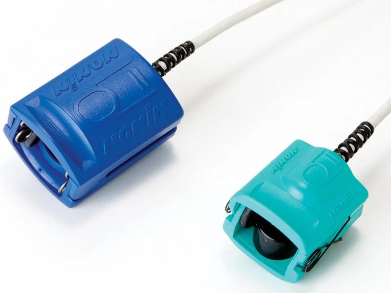 Nonin 8000A Reusable Finger Clip Pulse Oximetry Sensors
