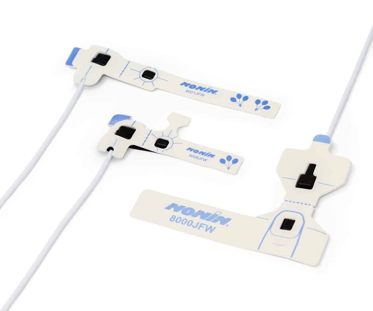 Nonin 8000J Reusable Pulse Oximetry Sensor System - CardiacDirect