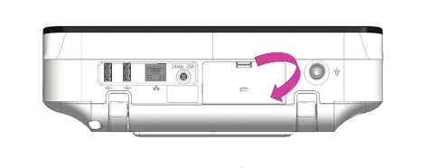 GE MAC 5 Battery Compartment