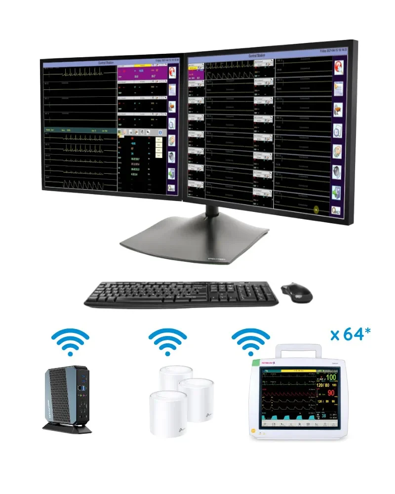 OmniView Vital Signs Central Station Monitoring