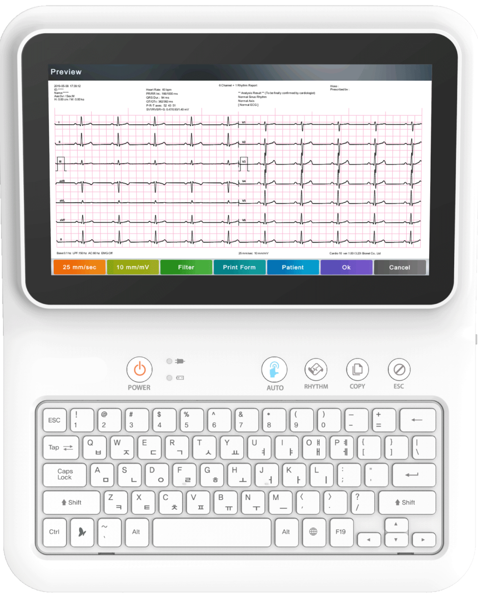 CardioTech GT-70 12-Channel Resting ECG Machine